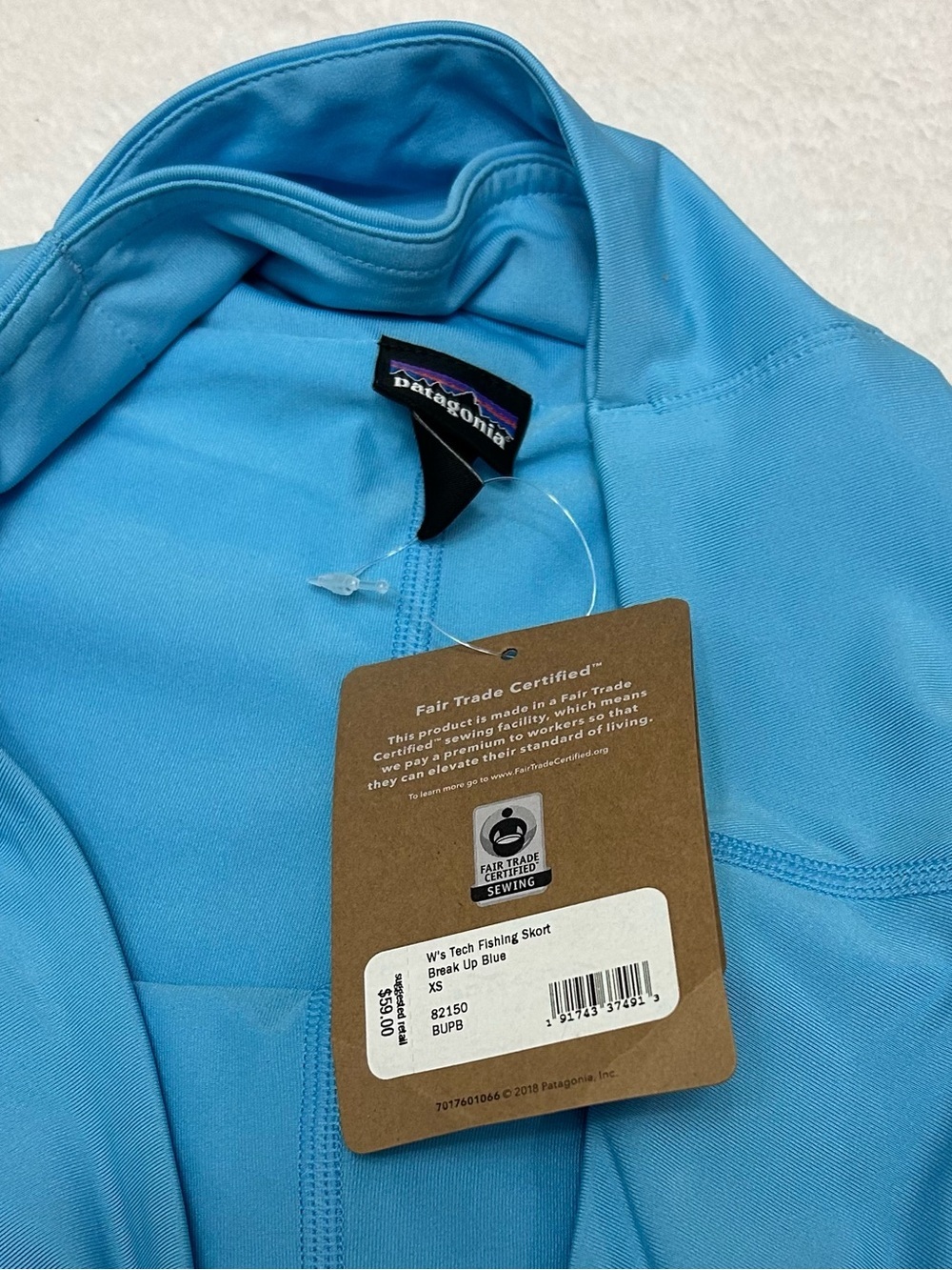 Patagonia Women’s XS Teal Athletic Outdoor Mini Skort - Picture 4 of 8
